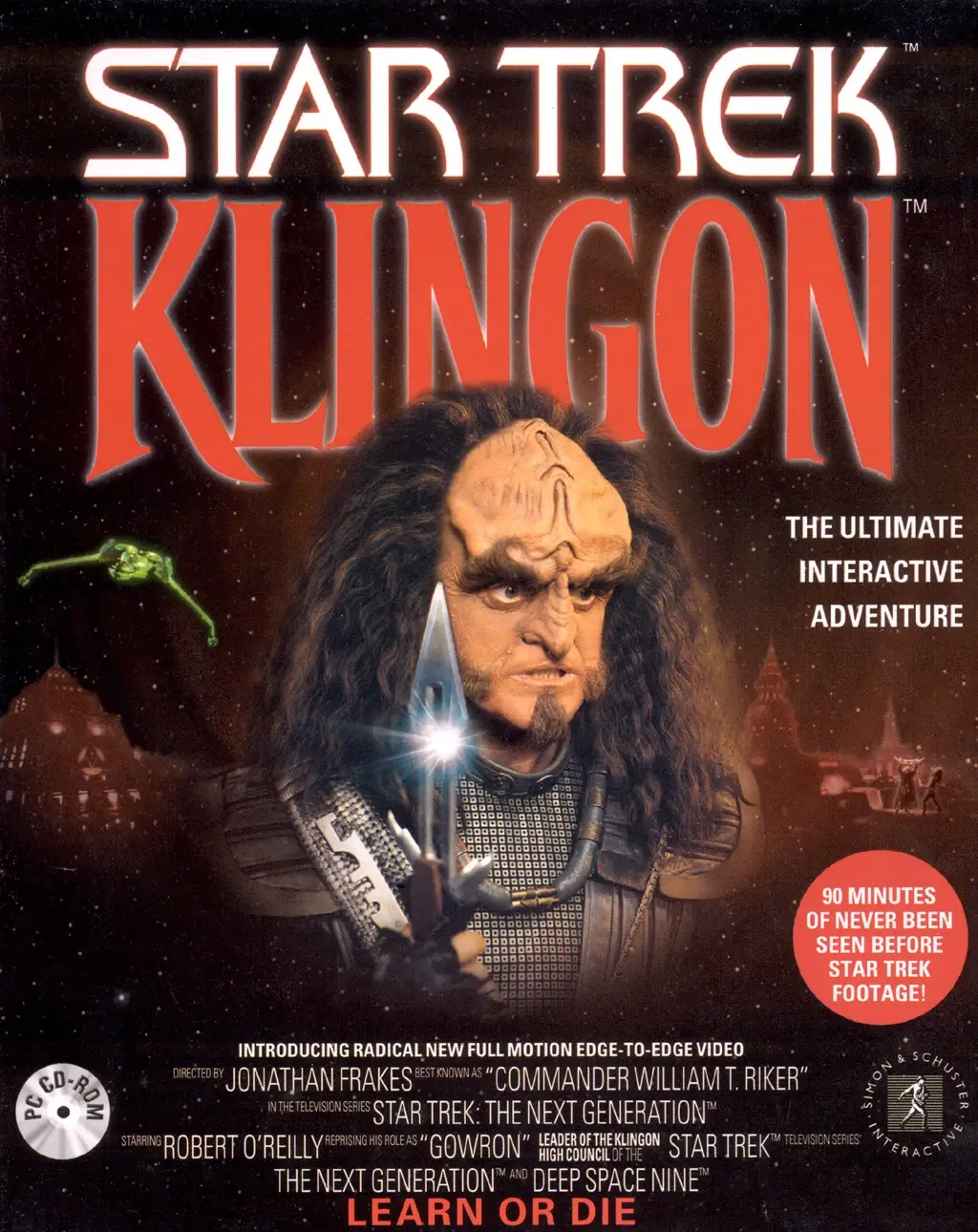 Star Trek: Klingon original box art